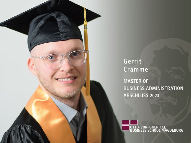 Gerrit Cramme (MBA-Abschluss 2023)